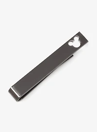 Disney Mickey Mouse Cut Out Black Tie Bar