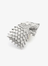 Game of Thrones Stark Direwolf Antiqued Lapel Pin
