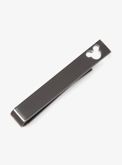 Disney Mickey Mouse Cut Out Black Tie Bar