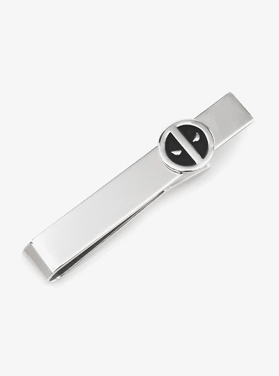 Marvel Deadpool Silver Mask Tie Bar