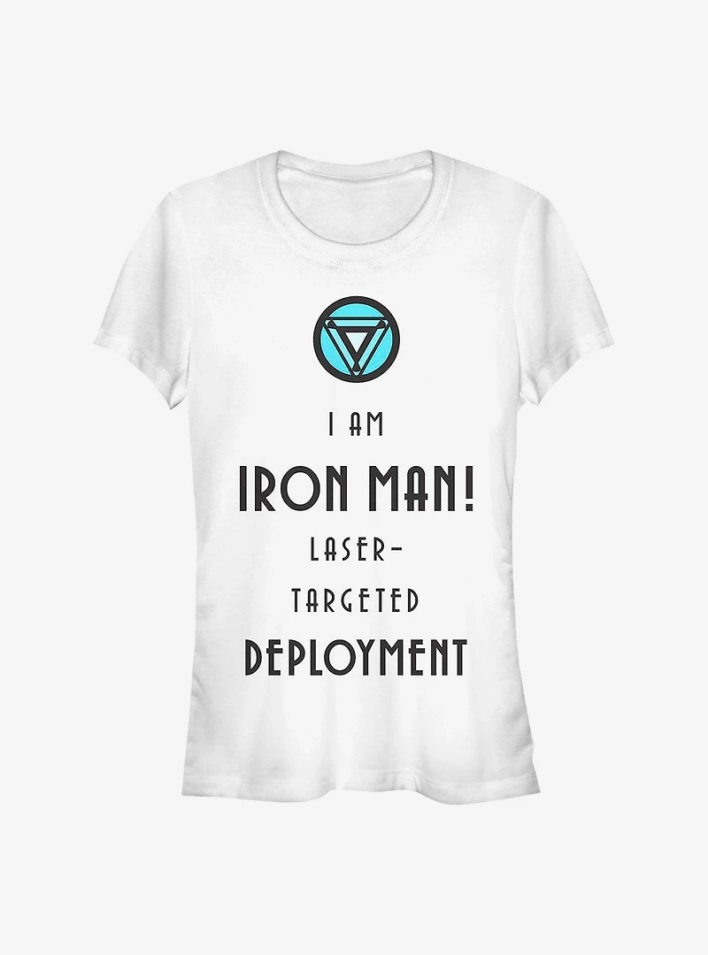 Marvel Iron Man Deployment Girls T-Shirt