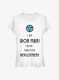 Marvel Iron Man Deployment Girls T-Shirt