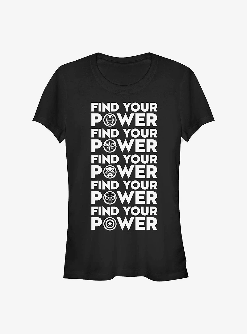 Marvel Avengers Team Power Girls T-Shirt