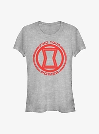 Marvel Black Widow Power Of Girls T-Shirt