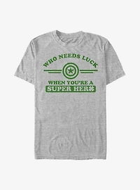Marvel Captain America Capa Clover Collegiate T-Shirt