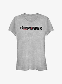 Marvel Black Widow Spy Power Girls T-Shirt