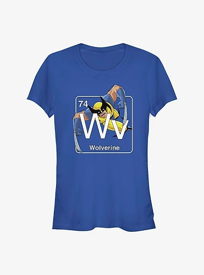 Marvel Wolverine Periodic Girls T-Shirt