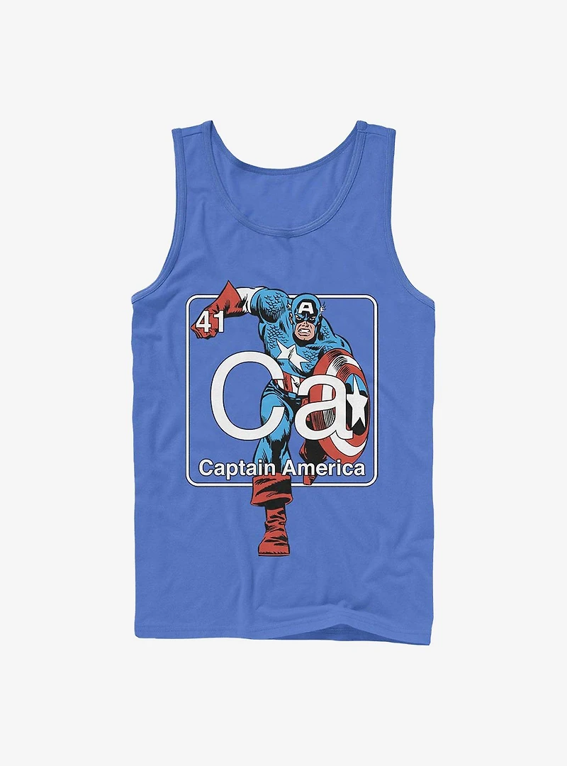 Marvel Captain America Periodic Tank