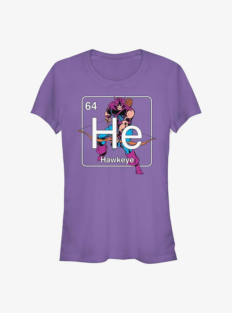 Marvel Hawkeye Periodic Girls T-Shirt