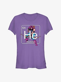 Marvel Hawkeye Periodic Girls T-Shirt