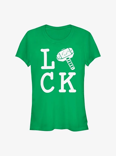 Marvel Thor God Of Luck Girls T-Shirt