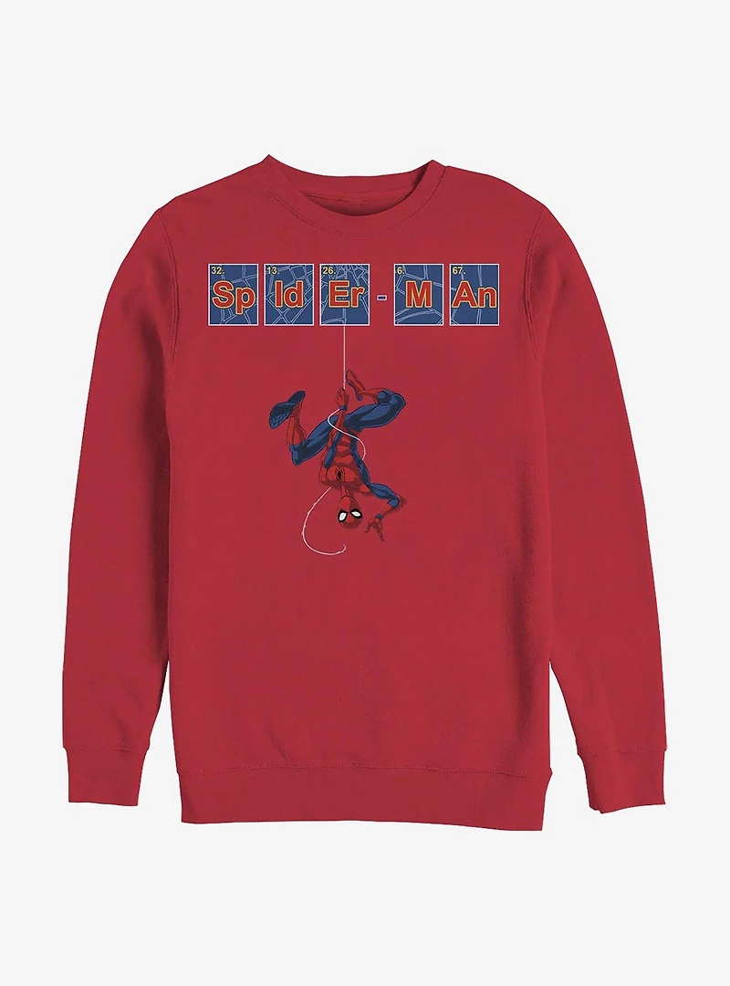 Marvel Spider-Man Spider Tiles Crew Sweatshirt
