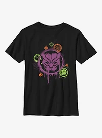 Marvel Avengers Panther Stencil Youth T-Shirt