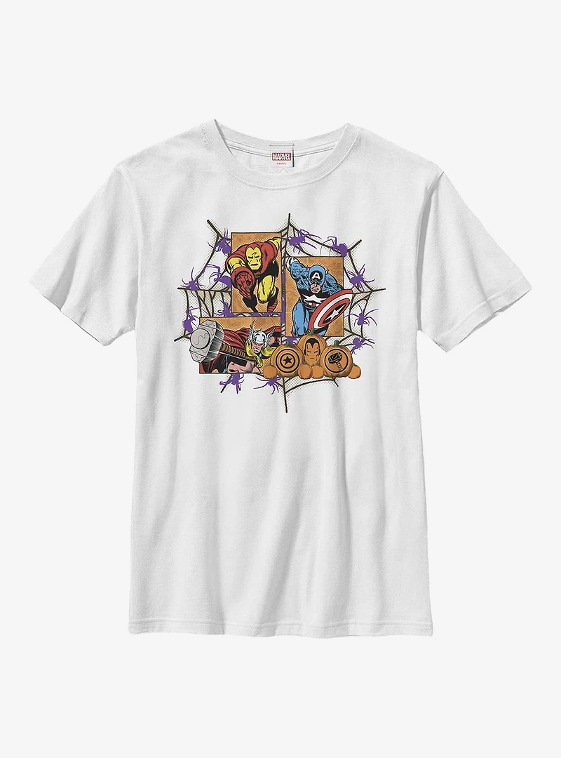 Marvel Avengers Spooky Friends Youth T-Shirt