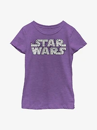 Star Wars Mummy Logo Youth Girls T-Shirt