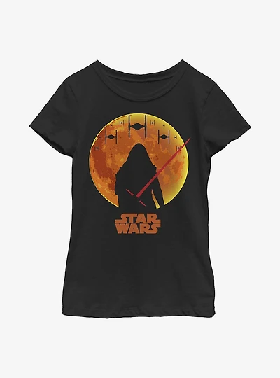 Star Wars Kyloween Logo Youth Girls T-Shirt