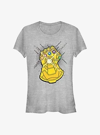 Marvel Avengers Gold Gauntlet Girls T-Shirt