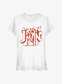 Marvel Iron Man Decor Logo Girls T-Shirt
