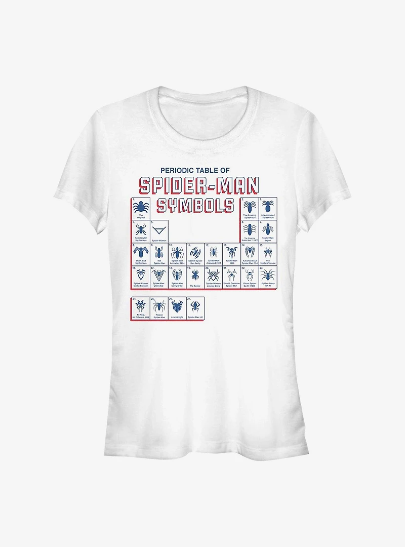 Marvel Spider-Man Spider Icons Girls T-Shirt