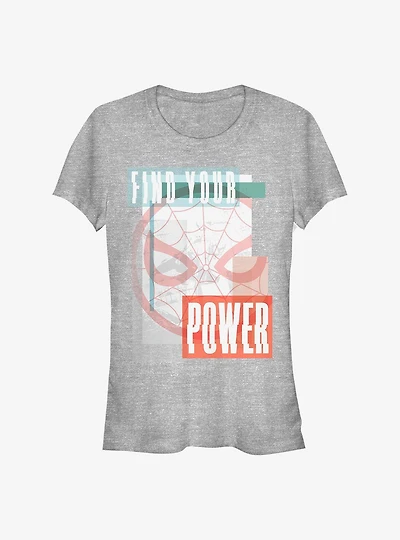 Marvel Spider-Man Spider Power Girls T-Shirt