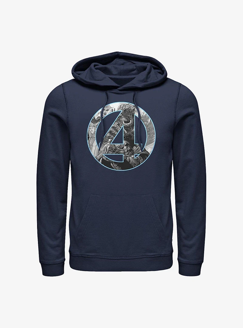 Marvel Fantastic Four Badge Hoodie