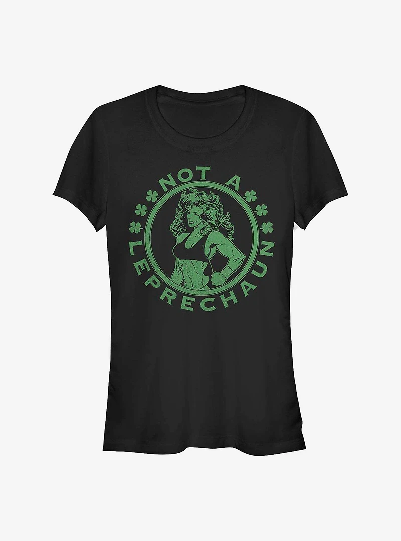 Marvel The Hulk She Leprechaun Girls T-Shirt