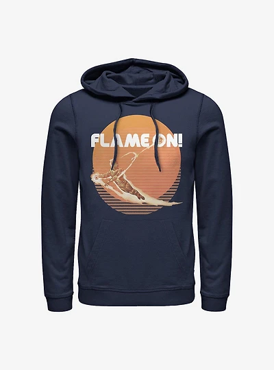 Marvel Fantastic Four Retro Flame Hoodie