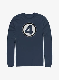 Marvel Fantastic Four Classic Costume Long-Sleeve T-Shirt