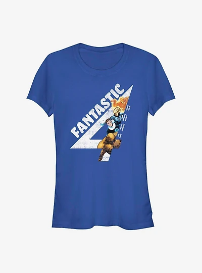 Marvel Fantastic Four Fantastically Vintage Girls T-Shirt