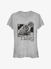Marvel Fantastic Four Thing Pose Girls T-Shirt