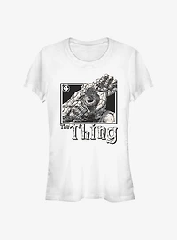 Marvel Fantastic Four Thing Pose Girls T-Shirt