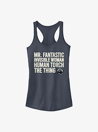 Marvel Fantastic Four Stack Girls Tank
