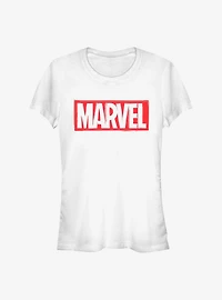 Marvel Logo Cut Girls T-Shirt