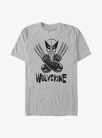Marvel Wolverine Head T-Shirt