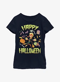 Marvel Captain Halloween Youth Girls T-Shirt