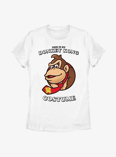Nintendo Donkey Kong Face Womens T-Shirt