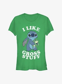 Disney Lilo & Stitch I Like Gross Stuff Girls T-Shirt