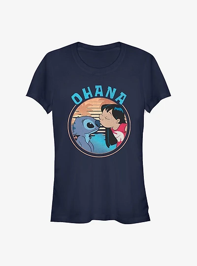 Disney Lilo & Stitch And Ohana Girls T-Shirt