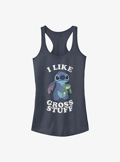 Disney Lilo & Stitch I Like Gross Stuff Stitch Girls Tank