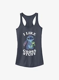 Disney Lilo & Stitch I Like Gross Stuff Stitch Girls Tank