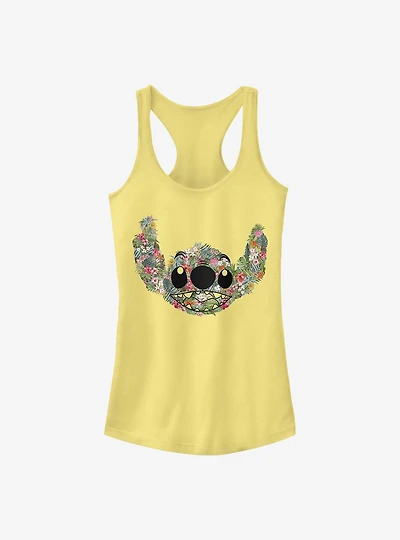 Disney Lilo & Stitch Floral Girls Tank