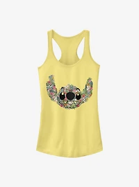 Disney Lilo & Stitch Floral Girls Tank