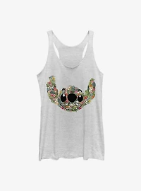 Disney Lilo & Stitch Floral Girls Tank