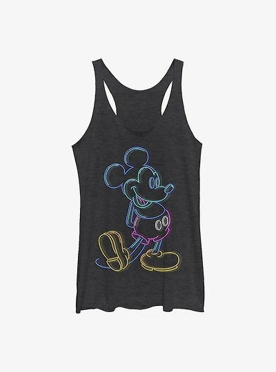 Disney Mickey Mouse Neon Mickey Girls Tank