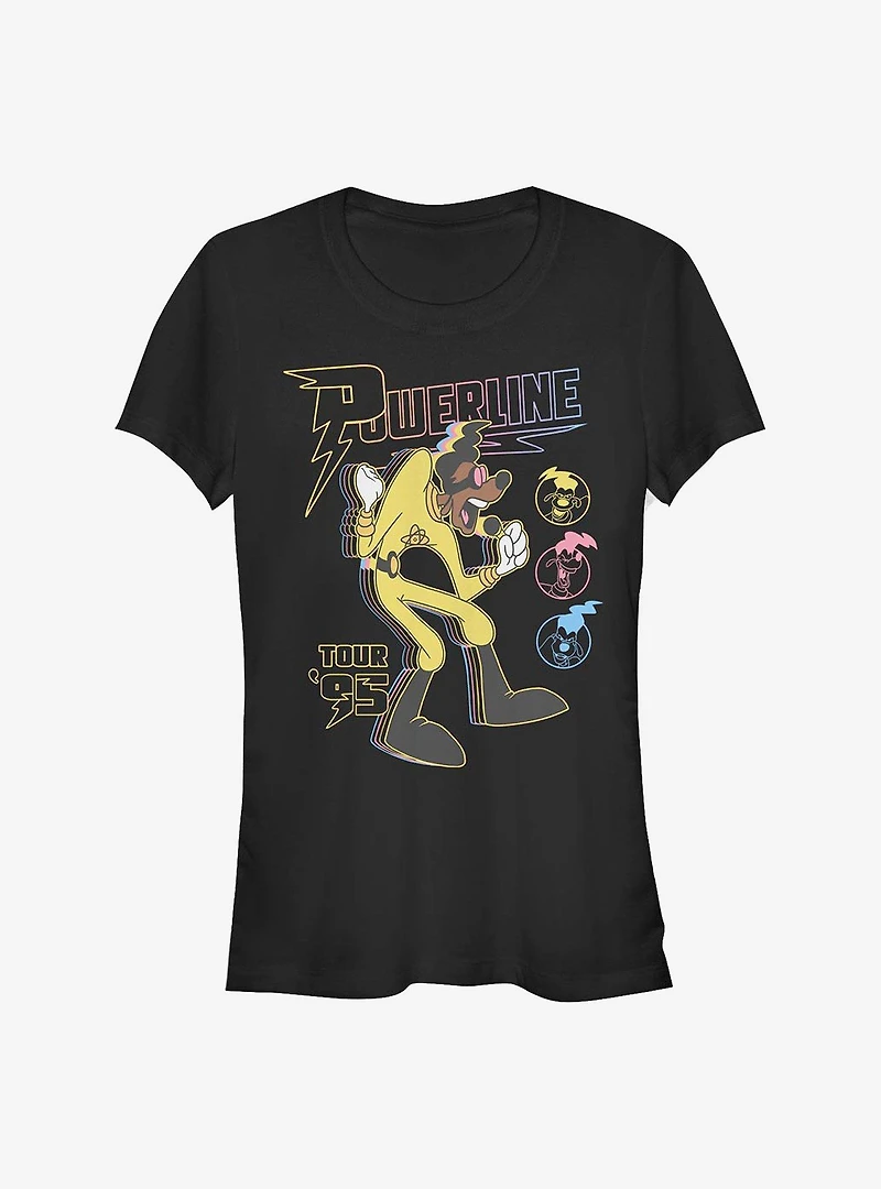 Disney A Goofy Movie Powerline Tour Girls T-Shirt