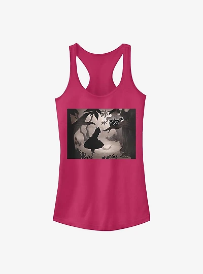 Disney Alice Wonderland Backlit Girls Tank