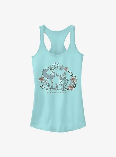 Disney Alice In Wonderland Alice Rabbit Girls Tank
