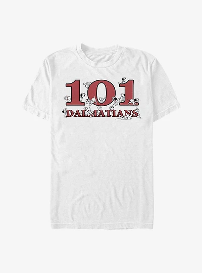 Disney 101 Dalmatians Logo Pups T-Shirt
