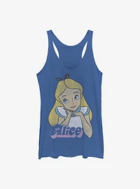 Disney Alice In Wonderland Big Alice Girls Tank