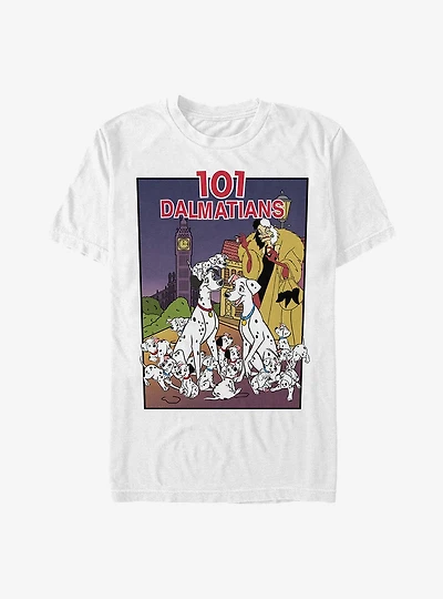 Disney 101 Dalmatians Vhs Cover T-Shirt